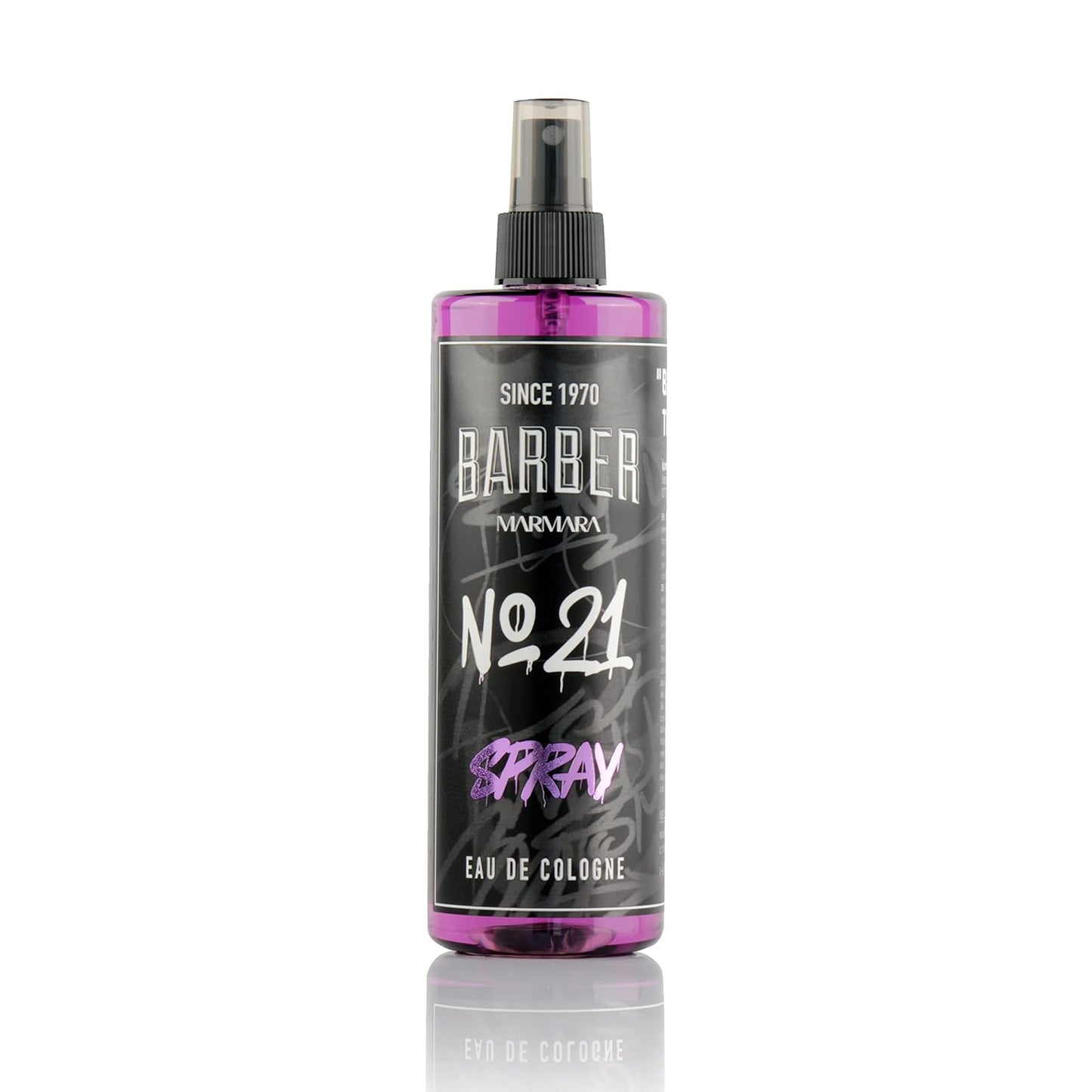 barber marmara Eau de Cologne Pump Spray Mens Graffiti After Shave Men's Fragrance Water Shaving Water Men Barber Men's Fragrances Body Spray Barbershop 400ml (400 ml, No22)