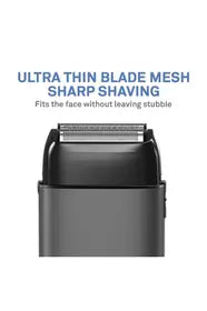 MOAB Metal Triple Foil Cordless Shaver with Digital Display