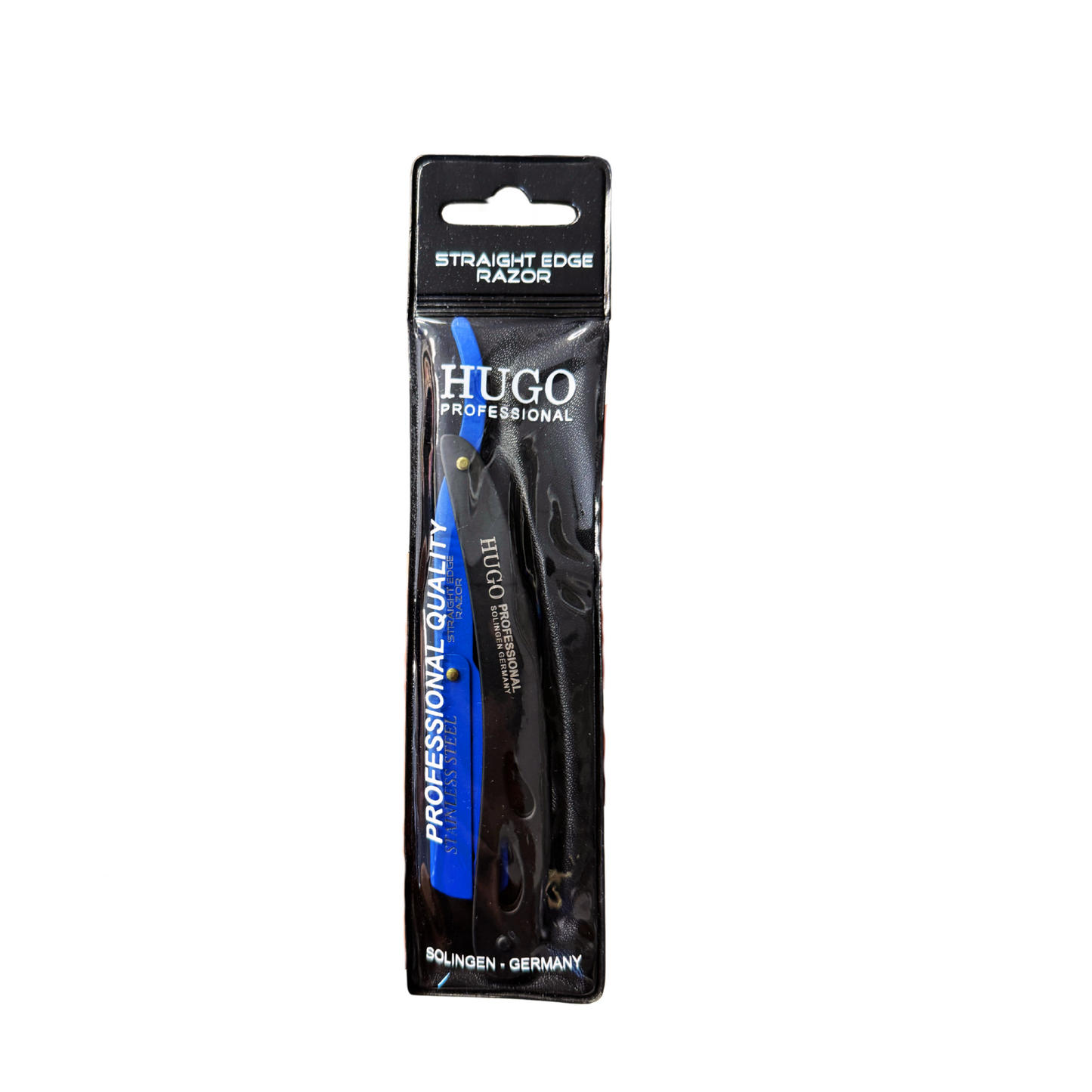 Hugo Professional Straight Edge Razor Holder Solingen Germany Black