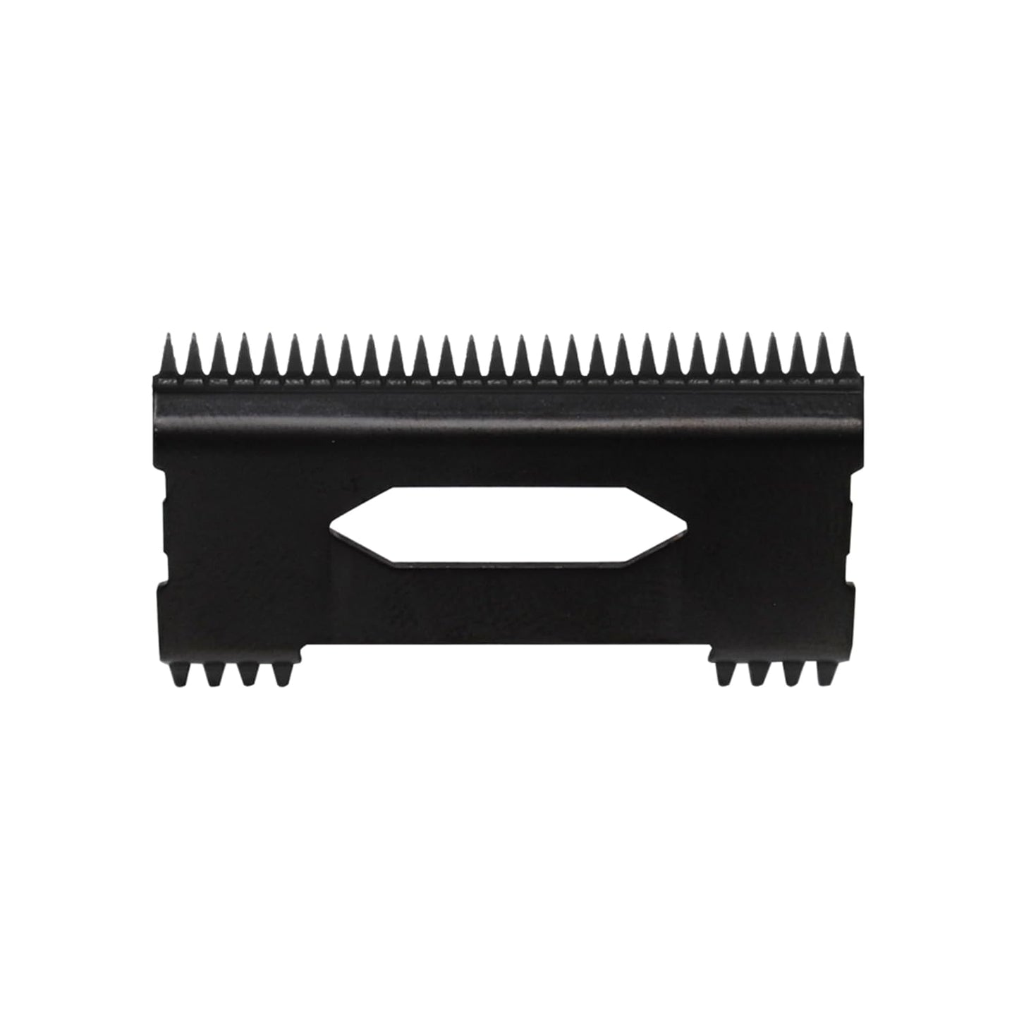 Replacement ECHO Faper Fixed Black Diamond Carbon DLC Hair Clipper Blade with Shallow Tooth 2.0 Cutter Set