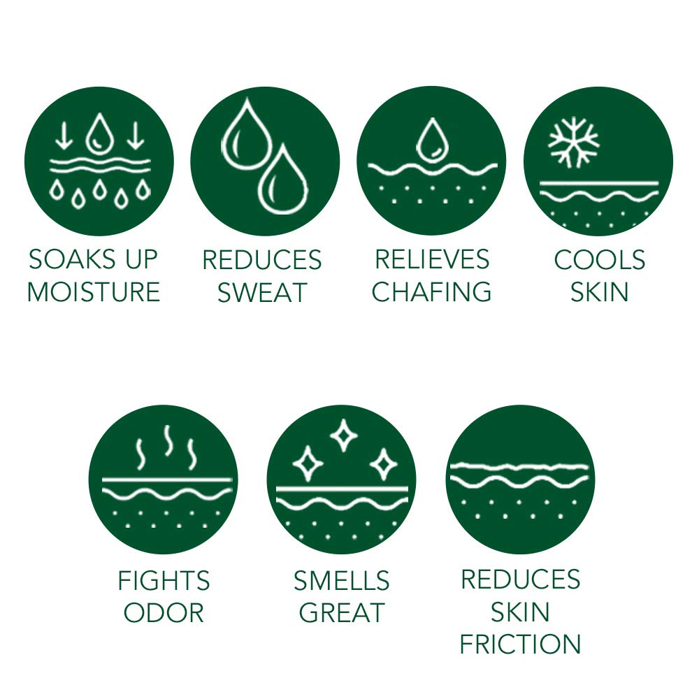 Clubman Reserve Whiskey Woods Cornstarch Powder, Post-Shave Grooming for Men (9 oz)