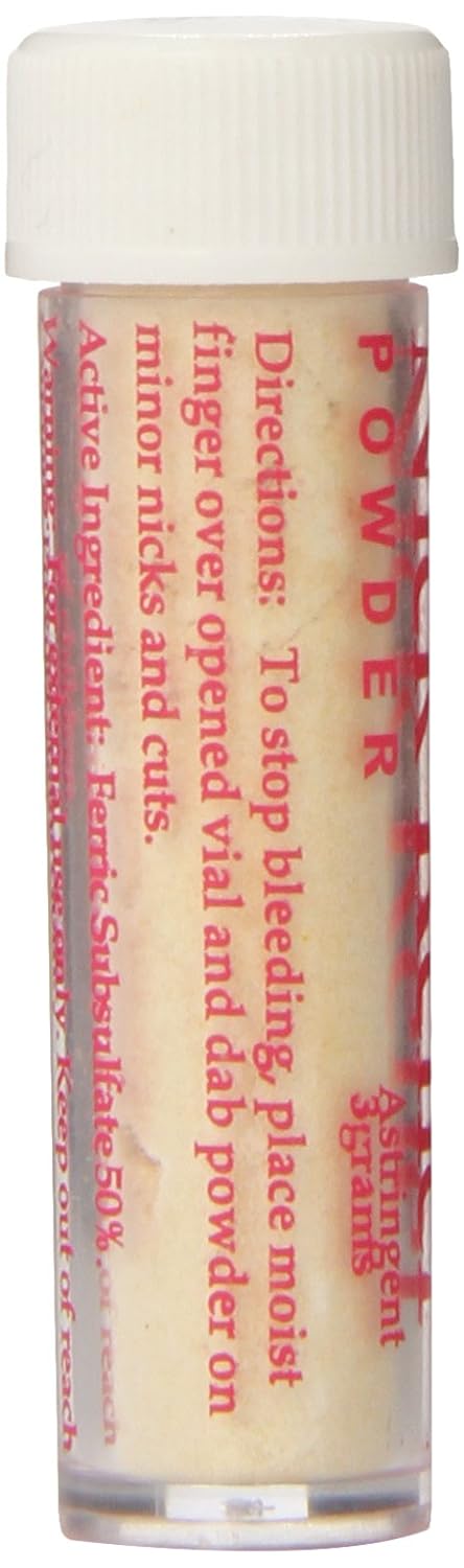 Nick Relief Styptic Powder, 3 Count