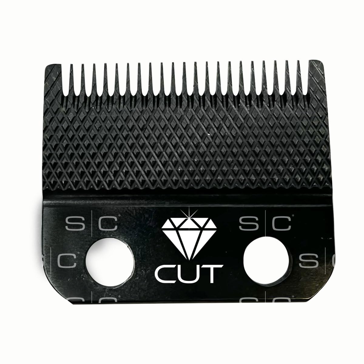 StyleCraft Replacement Diamond Cut Fixed Fade Hair Clipper Blade with Shallow Tooth 2.0 Moving Cutter Set