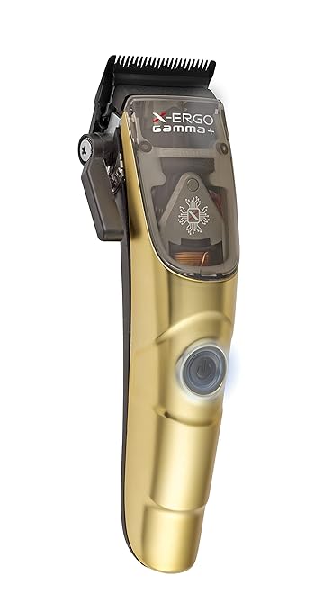 GAMMA+ XErgo Professional Hair Clipper and Ergo Professional Hair Clipper with Microchipped Magnetic Motors