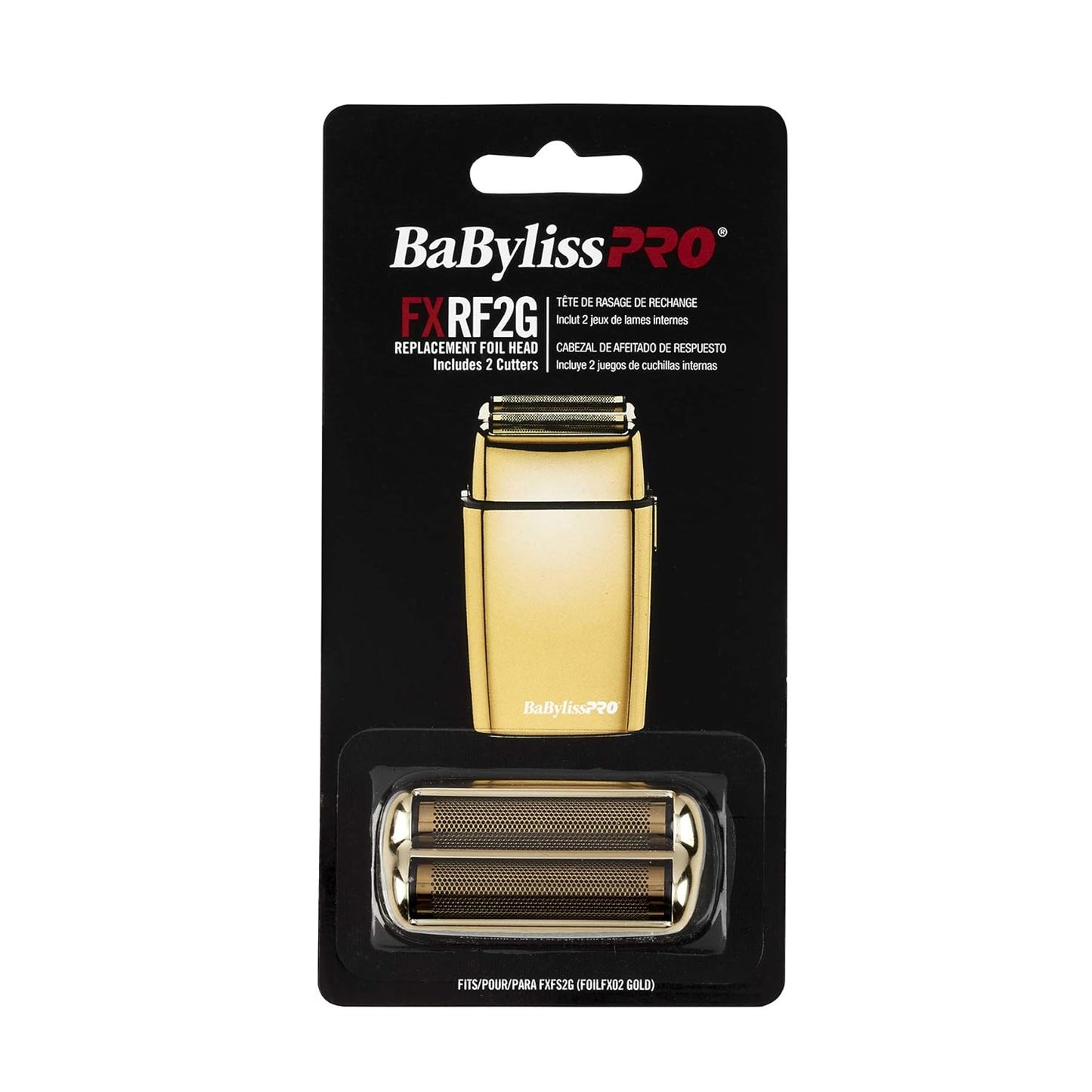 BaBylissPRO® Replacement Foils & Cutter for FOILFX™02 (Gold)