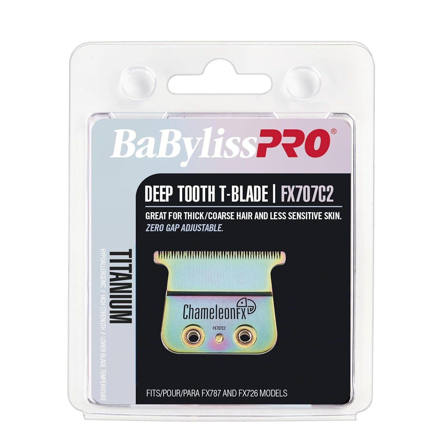 BaBylissPRO® Replacement ChameleonFX Titanium Deep-Tooth T-Blade
