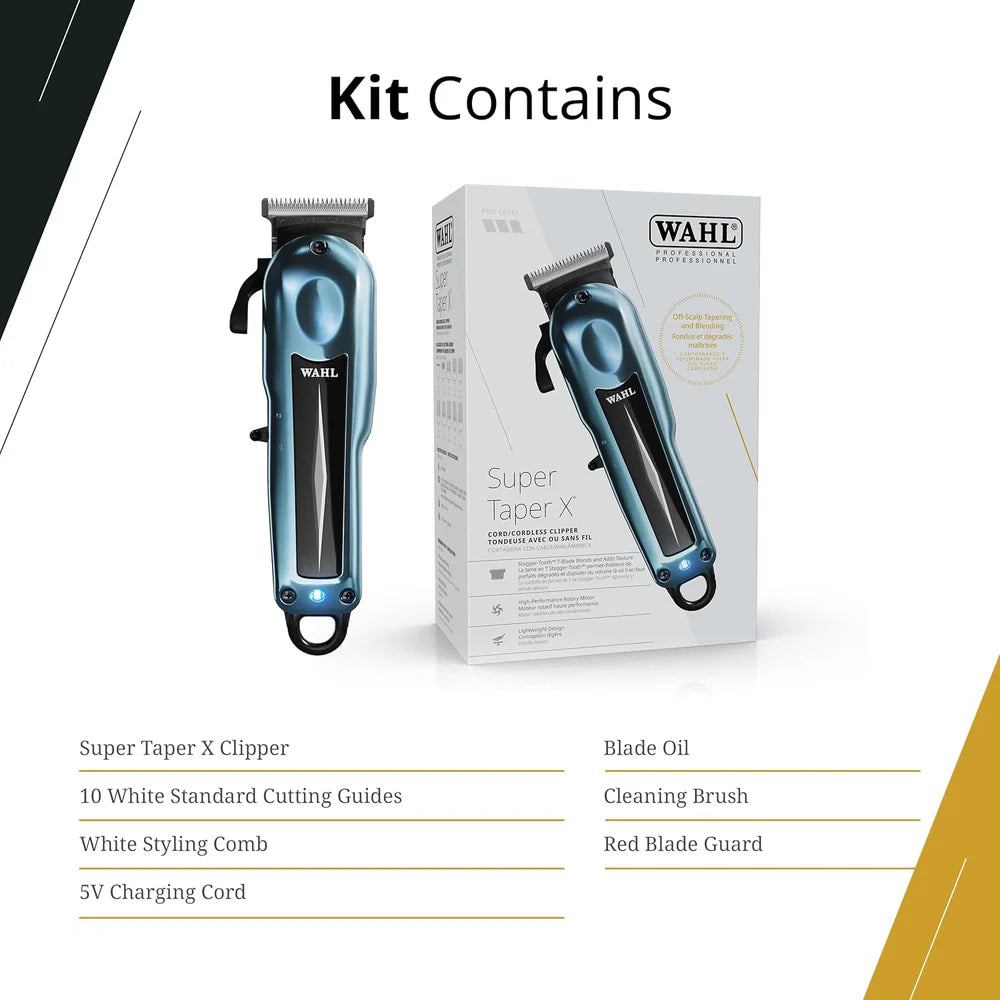 Wahl Professional Super Taper X Cordless Clipper
