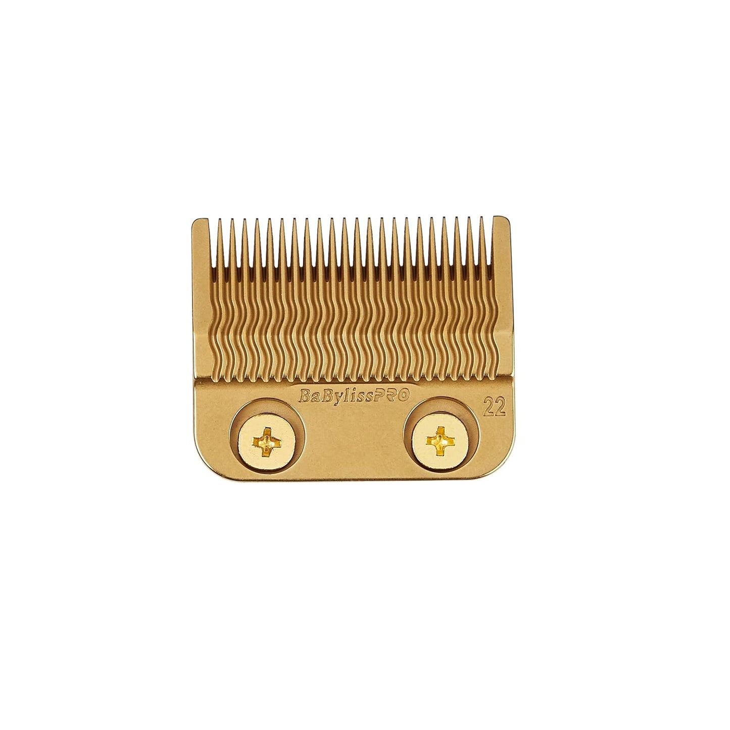 BaBylissPRO® Gold Titanium Metal-Injection Molded (MIM) Precision Fade Blade