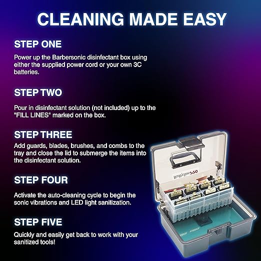 BaBylissPRO® Barbersonic Professional Disinfectant Solution Box