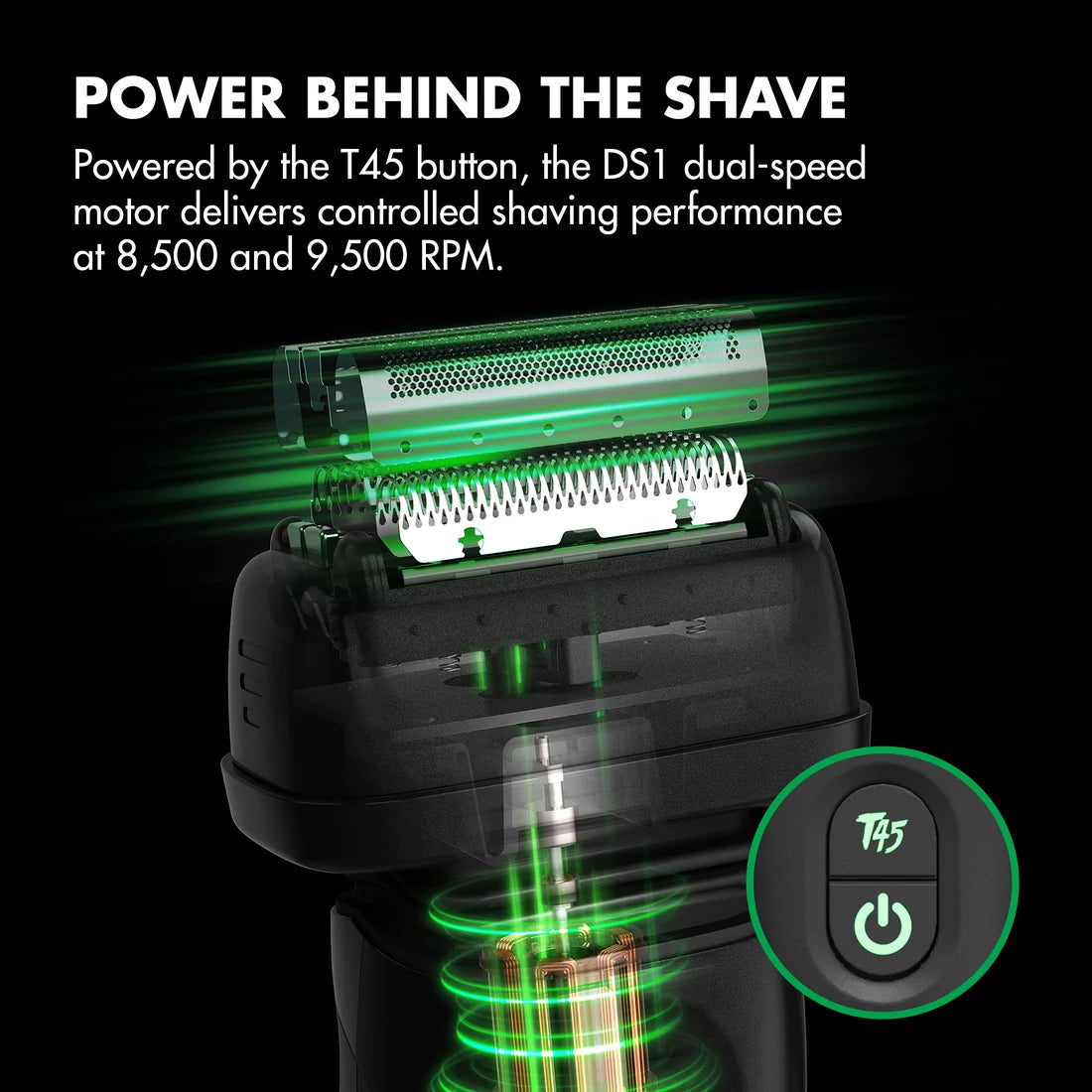 BaBylissPRO x Tomb45 Wireless Charging Double Foil Shaver