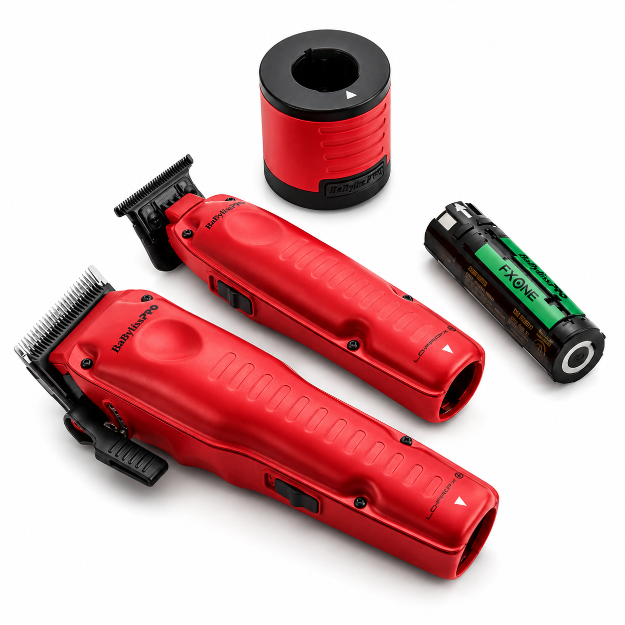 BaBylissPRO FXONE LO‑PRO Matte Red Combo