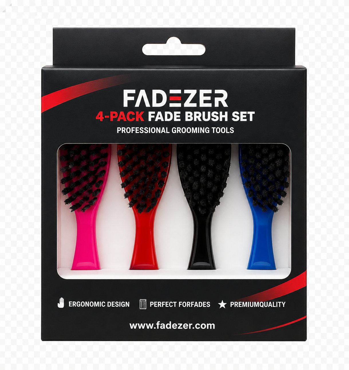 FADEZER 4 Pack Fade Brush Set