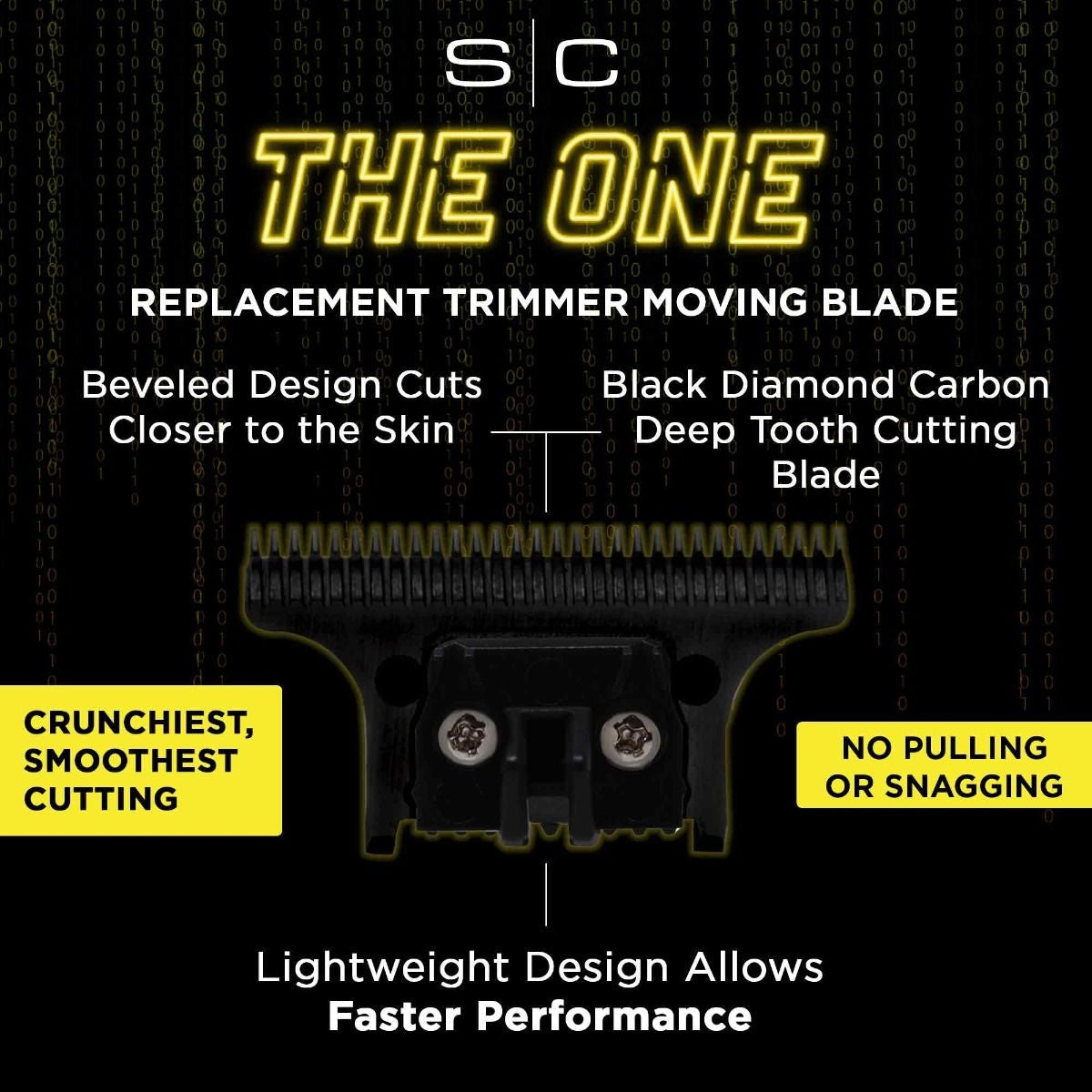 StyleCraft Fixed Gold Titanium Classic X-Pro Trimmer Blade + Black Diamond Carbon DLC The One Cutter Set