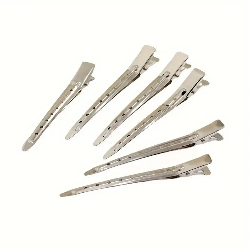 Metal Control Hair Clips – 12 Pack
