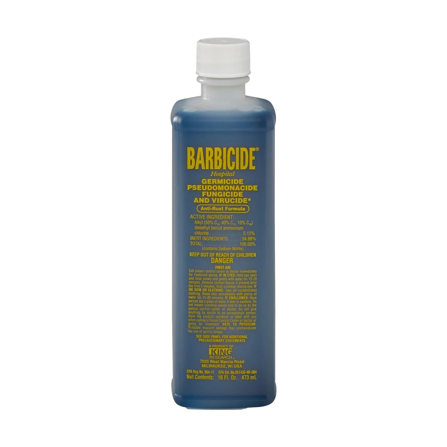 Barbicide Disinfectant New 16 oz Quatz Sterilizer