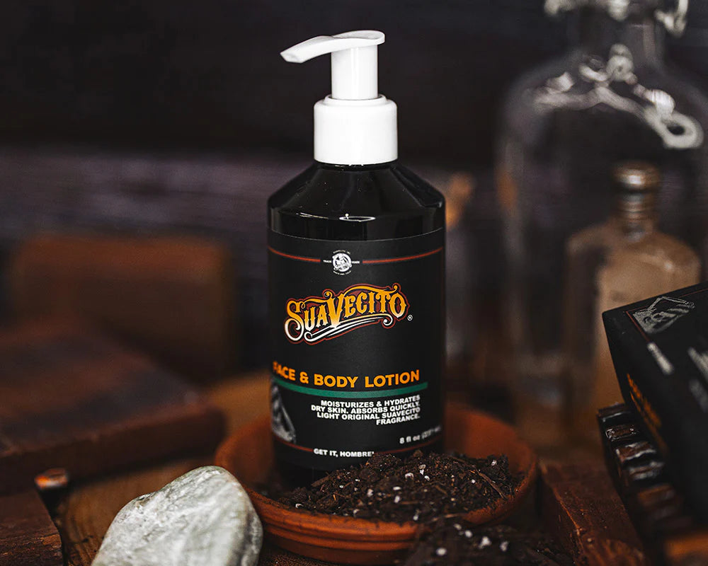 Suavecito Face & Body Lotion 8oz