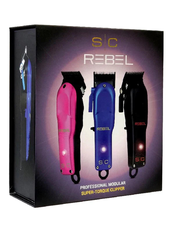 Rebel Clipper - Professional Cordless Modular Hair Clipper with Super-Torque Motor