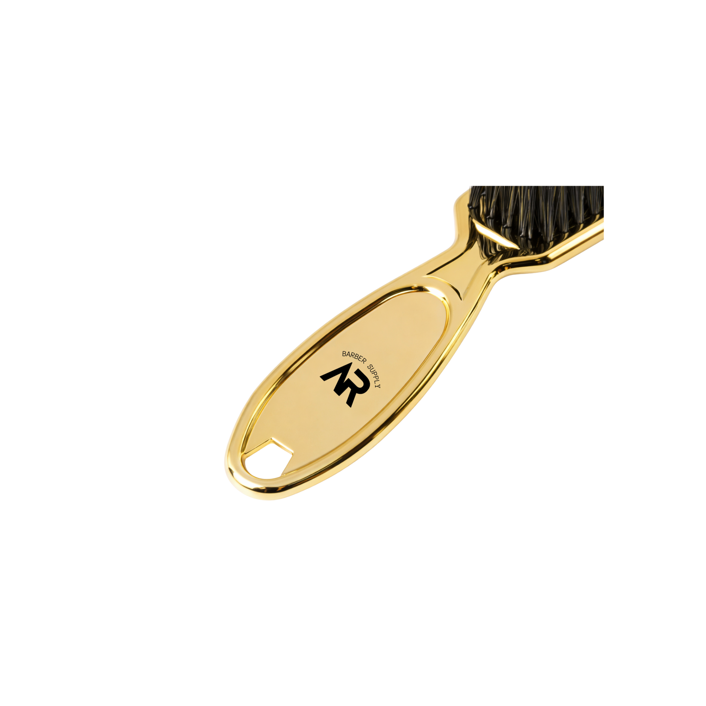 AR Fade Brush Barber for Clipper Cleaning (Gold) 3 Pcs