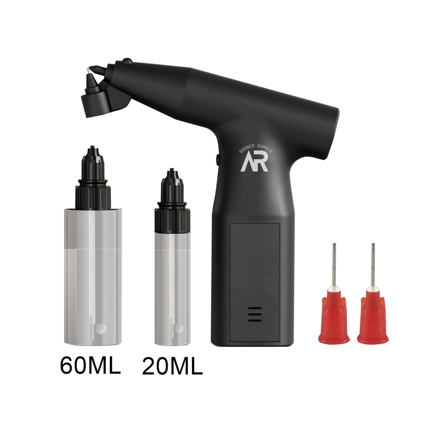 Clog-Free Airbrush Gun – Cordless Rechargeable Spray Gun with Tom 45 Enhancement Solution