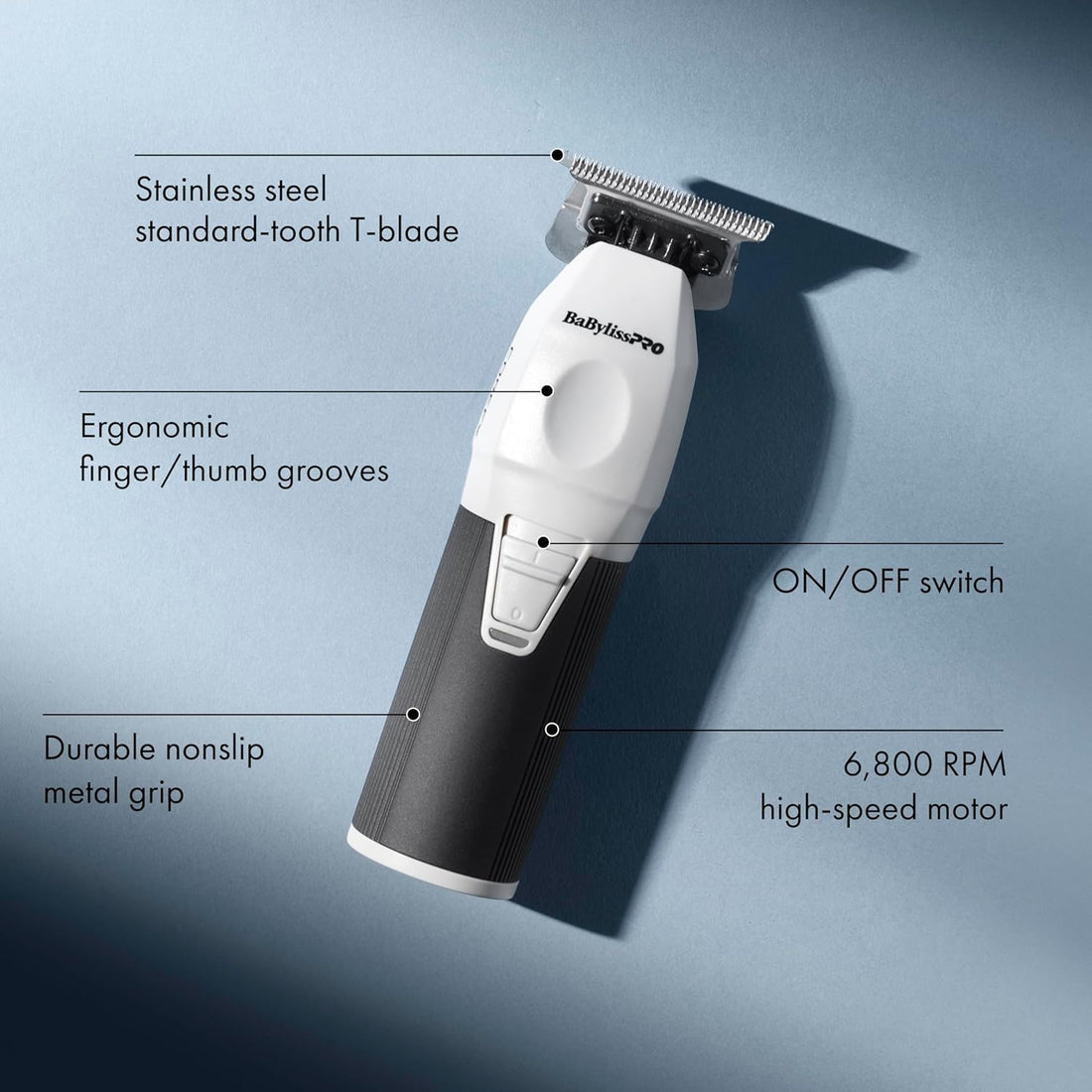 BaBylissPRO CoreFX Cordless Trimmer & Double-Foil Shaver Value Set