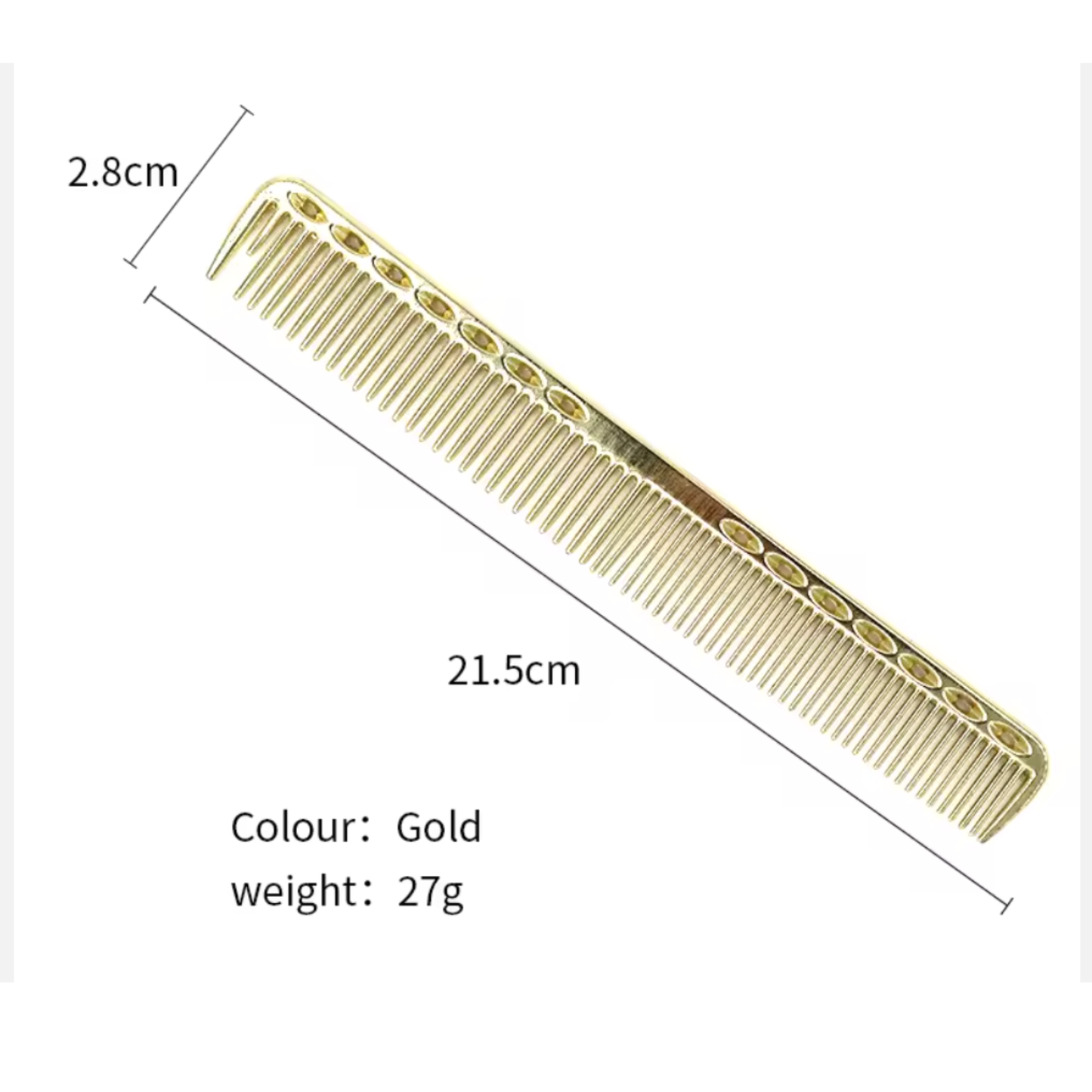 Metal Hair Comb