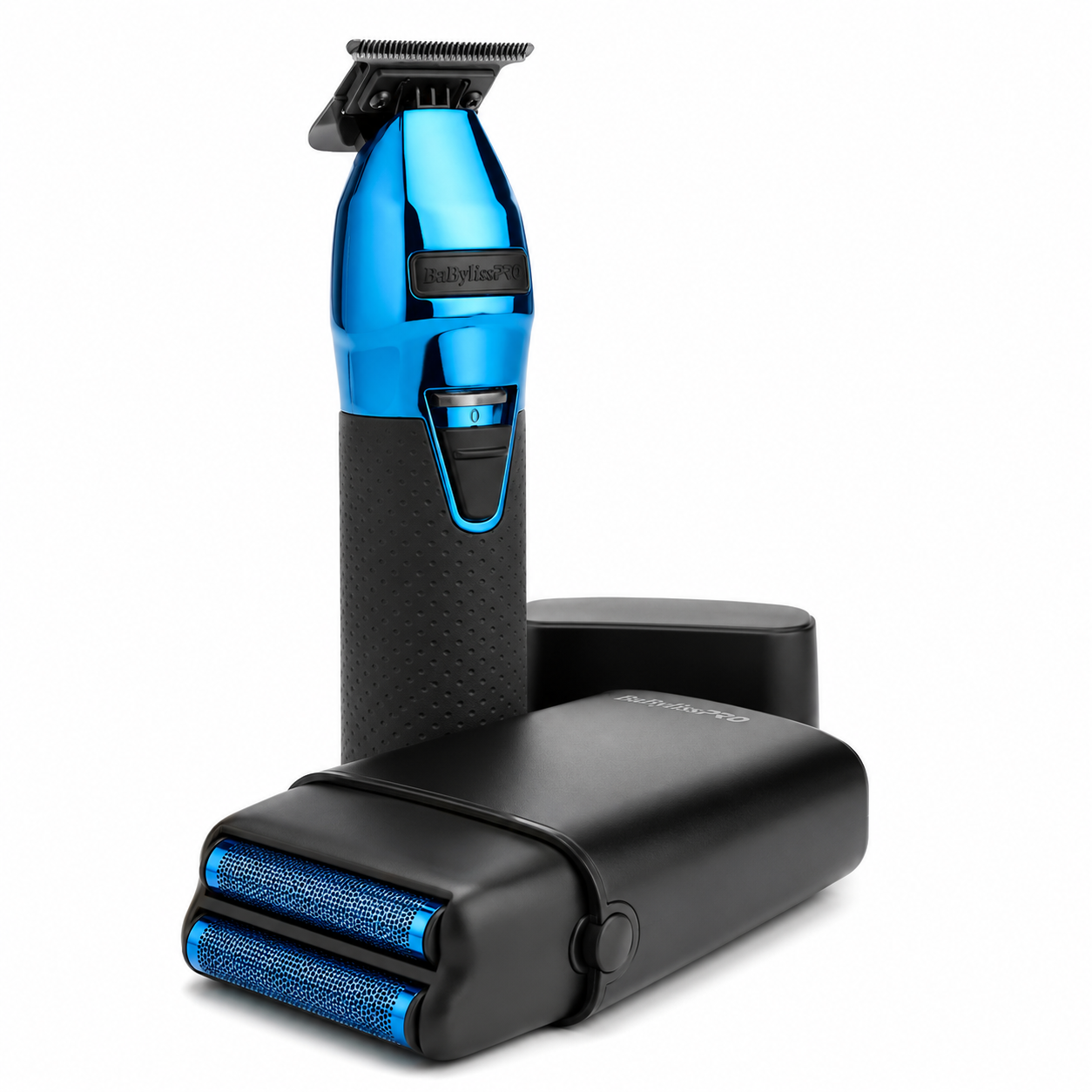 BaBylissPRO LimitedFX Black & Blue Trimmer & Foil Shaver Set