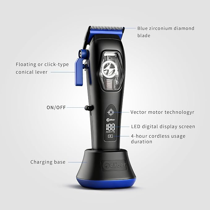 Caliber Disruptor ZR Vector Motor Professional Cordless Clipper