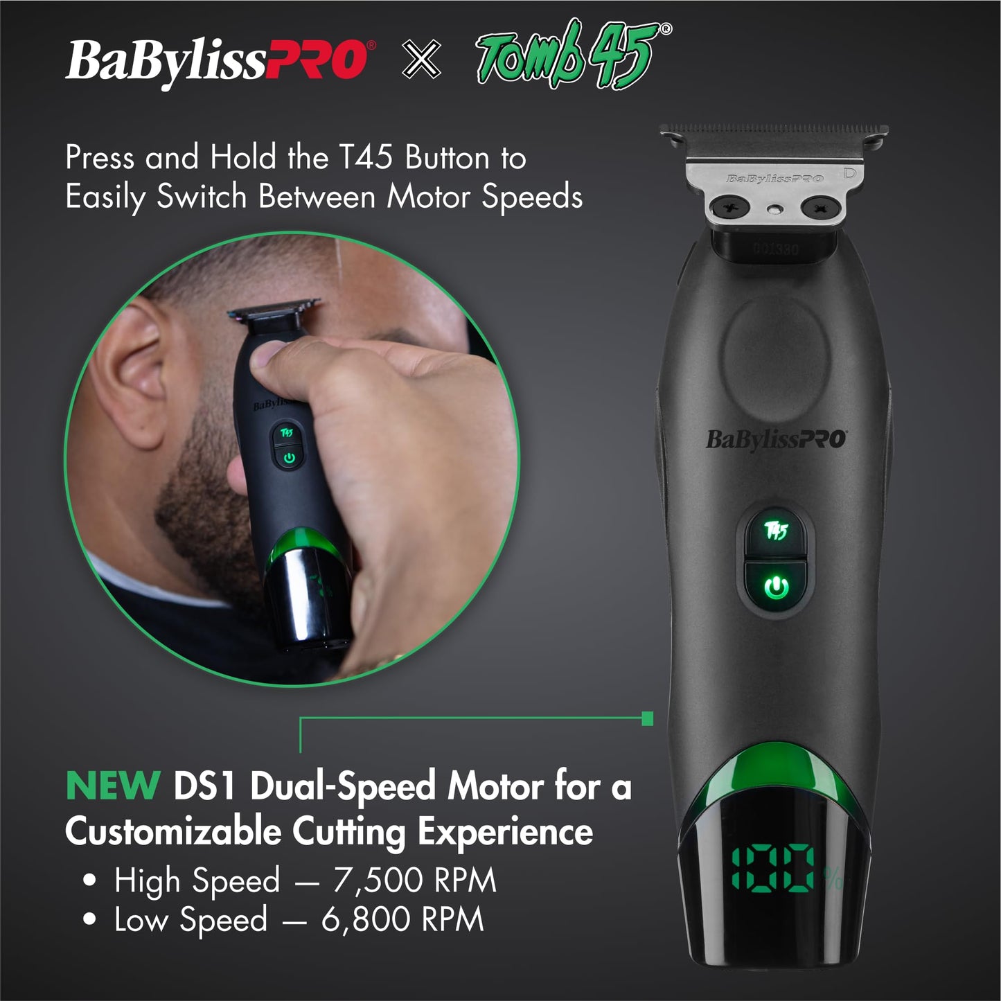 BaByliss PRO X Tomb45 Cordless Trimmer