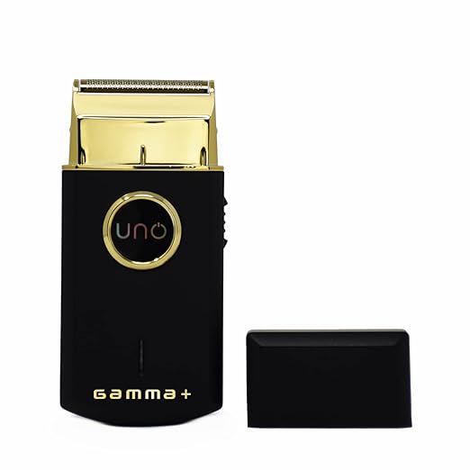SC/Gamma+ Uno Mini-Sized Travel Cordless Mens Single Foil Shaver, Micro-USB Rechargeable for Shorter Facial Stubble