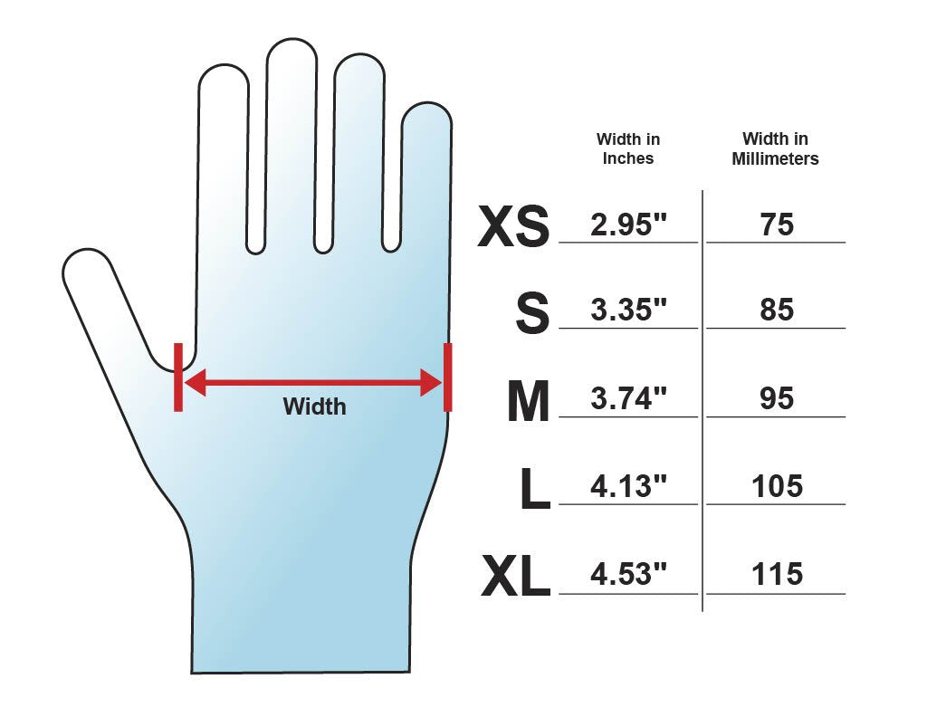 Adenna PHM912 Phantom 6 Mil Powder-Free Latex Gloves, Medical Grade, Black, Box of 100