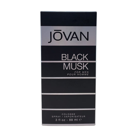 JOVAN BLACK MUSK COLOGNE SPRAY 3.0 OZ (M)
