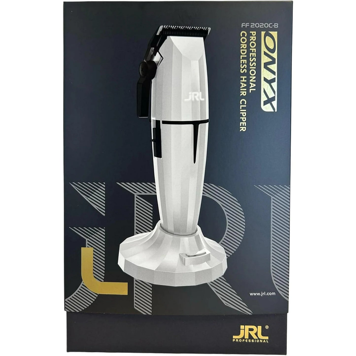 JRL Professional Ghost Cordless Hair Clipper - White (2020C-W)
