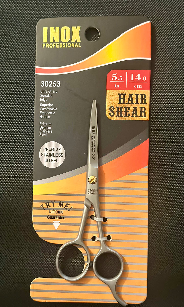 Inox Professional Hair Shears Premium stainless Steel Barber Scissors