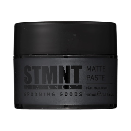 STMNT Grooming Goods Matte Paste, | Statement Strong Control | Non-Greasy Formula (3.38 oz) Hair Putty Cream