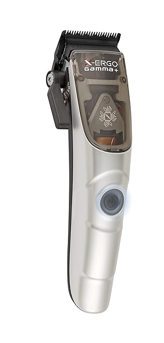 GAMMA+ XErgo Professional Hair Clipper and Ergo Professional Hair Clipper with Microchipped Magnetic Motors