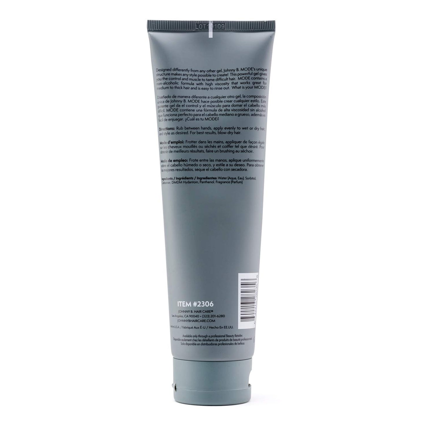 JOHNNY B. Mode Professional Hair Styling Gel