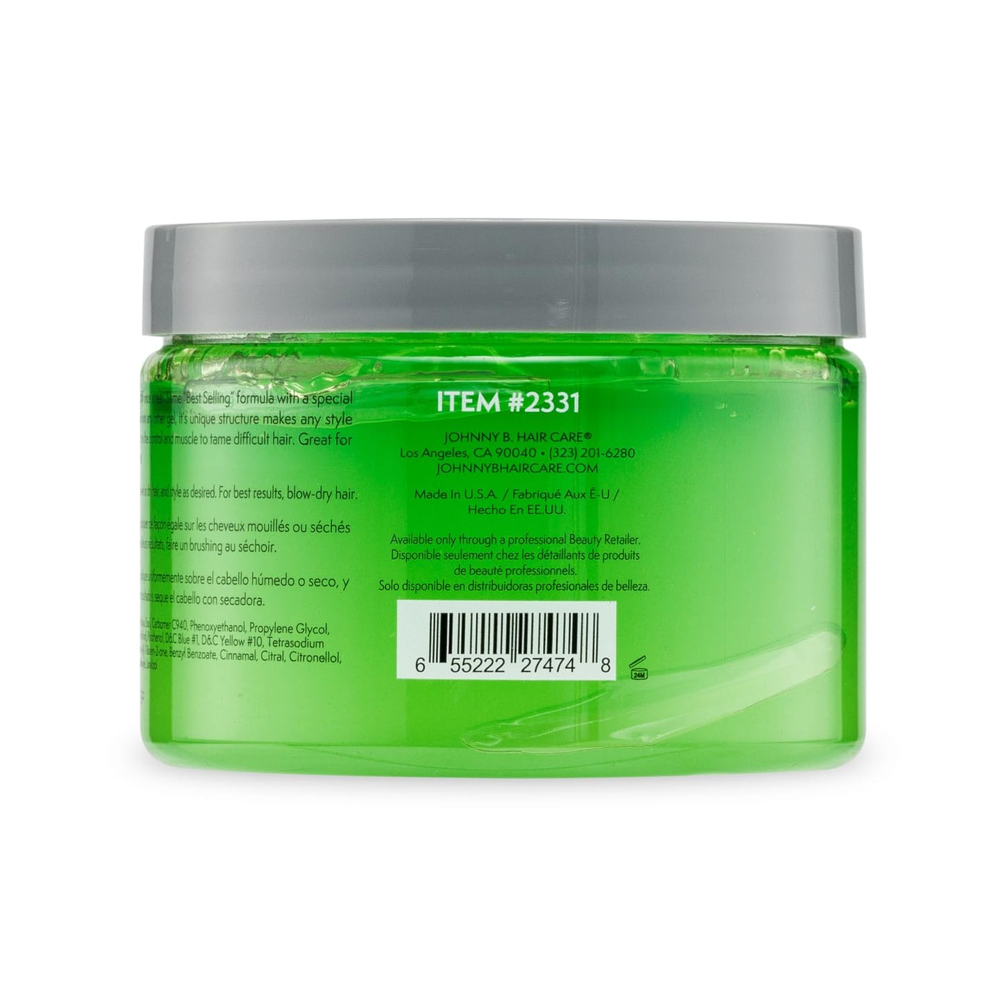 JOHNNY B. Mode Lucky Boy Styling Gel 12oz