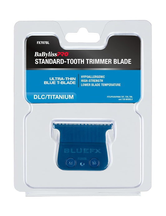 BaBylissPRO® Blue Titanium Standard Tooth T-Blade