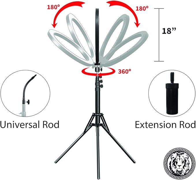 Mane TAME 18" Ring Light 2 Color