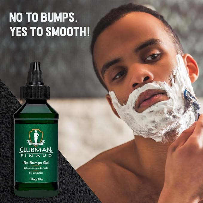 Clubman Pinaud No Bumps Gel After Shave for Men Sensitive Skin