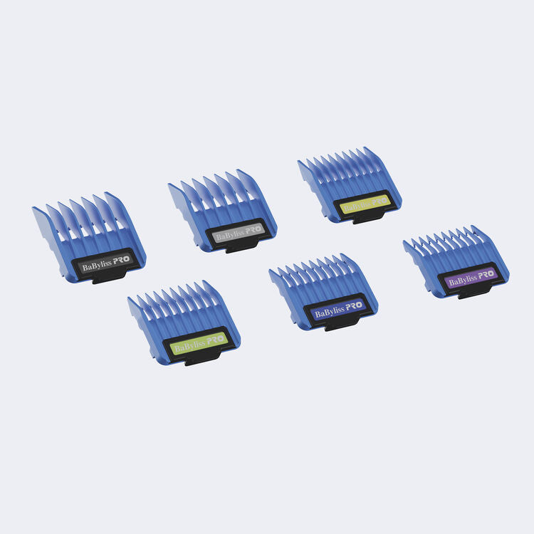 BaBylissPRO Precision Magnetic Clipper Guards 6-Pack
