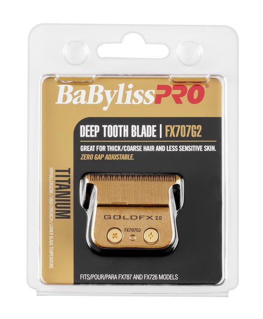 BaBylissPRO® Replacement Gold Titanium Deep-Tooth T-Blade