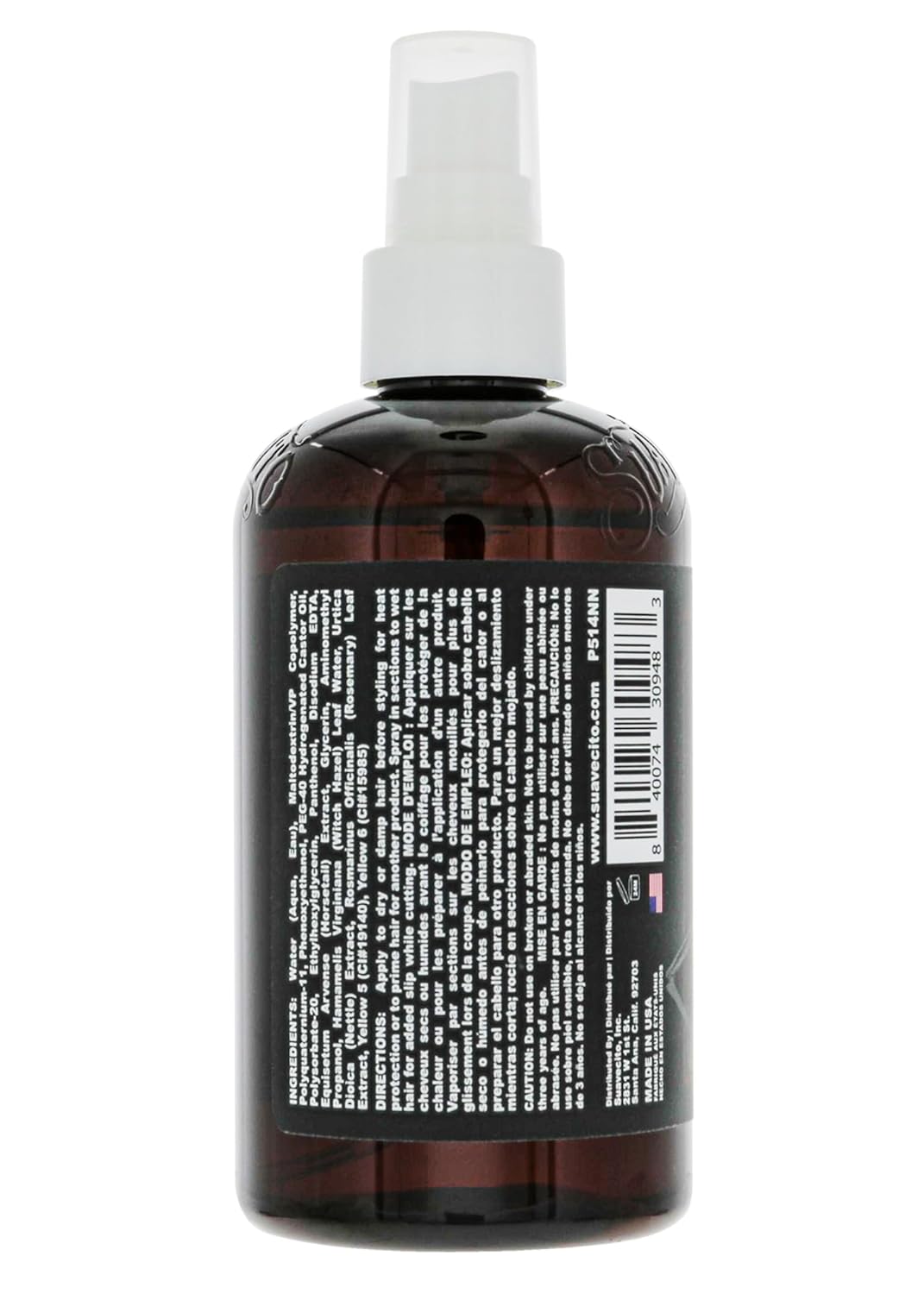 Suavecito Hair Tonic for Men – Prep, Restyle & Refresh