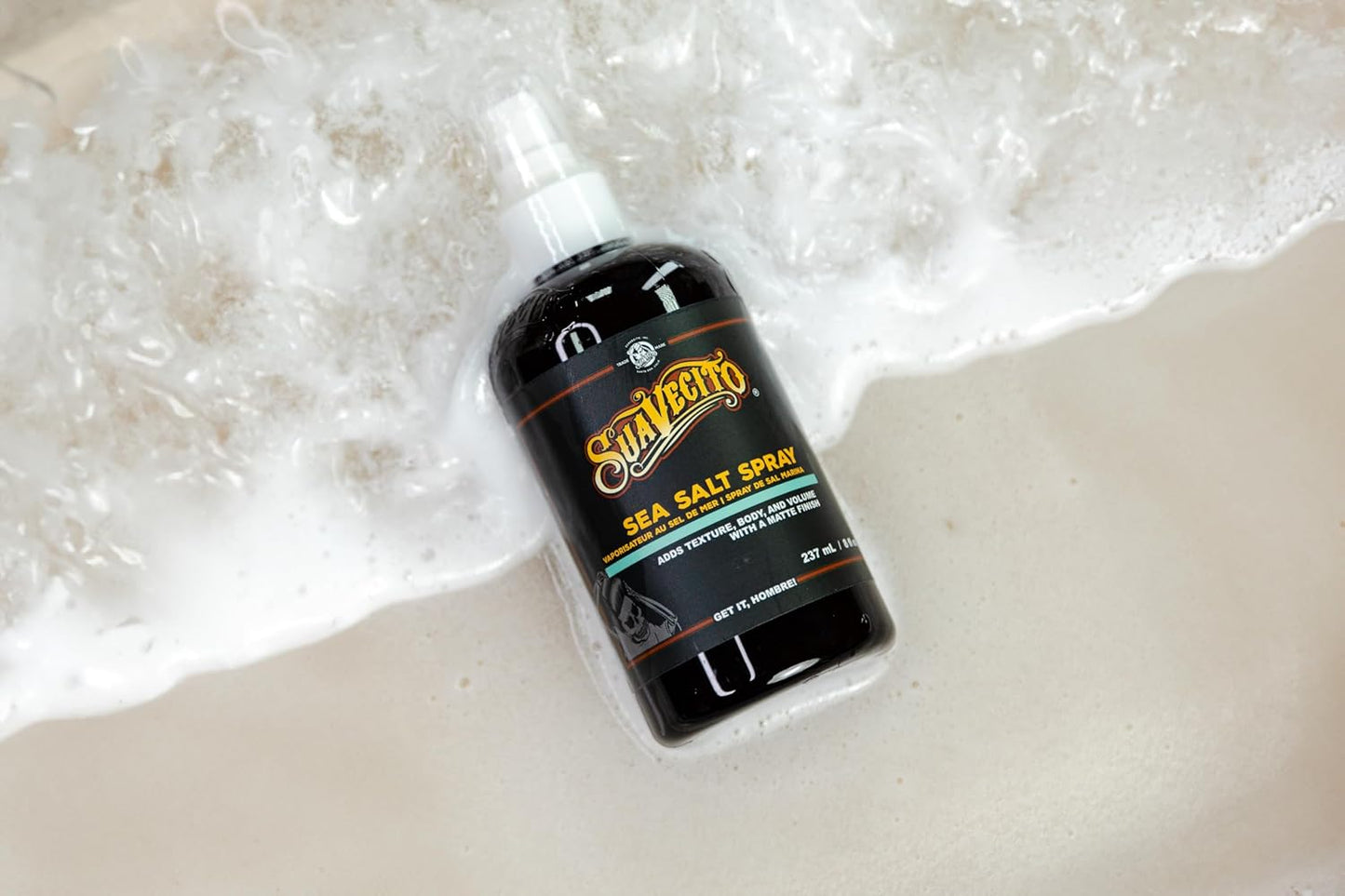 Suavecito Sea Salt Spray – Texturizing Hair Spray for Volume, Waves & Matte Finish