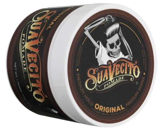 Suavecito Medium Hold Pomade - 4oz & 32oz