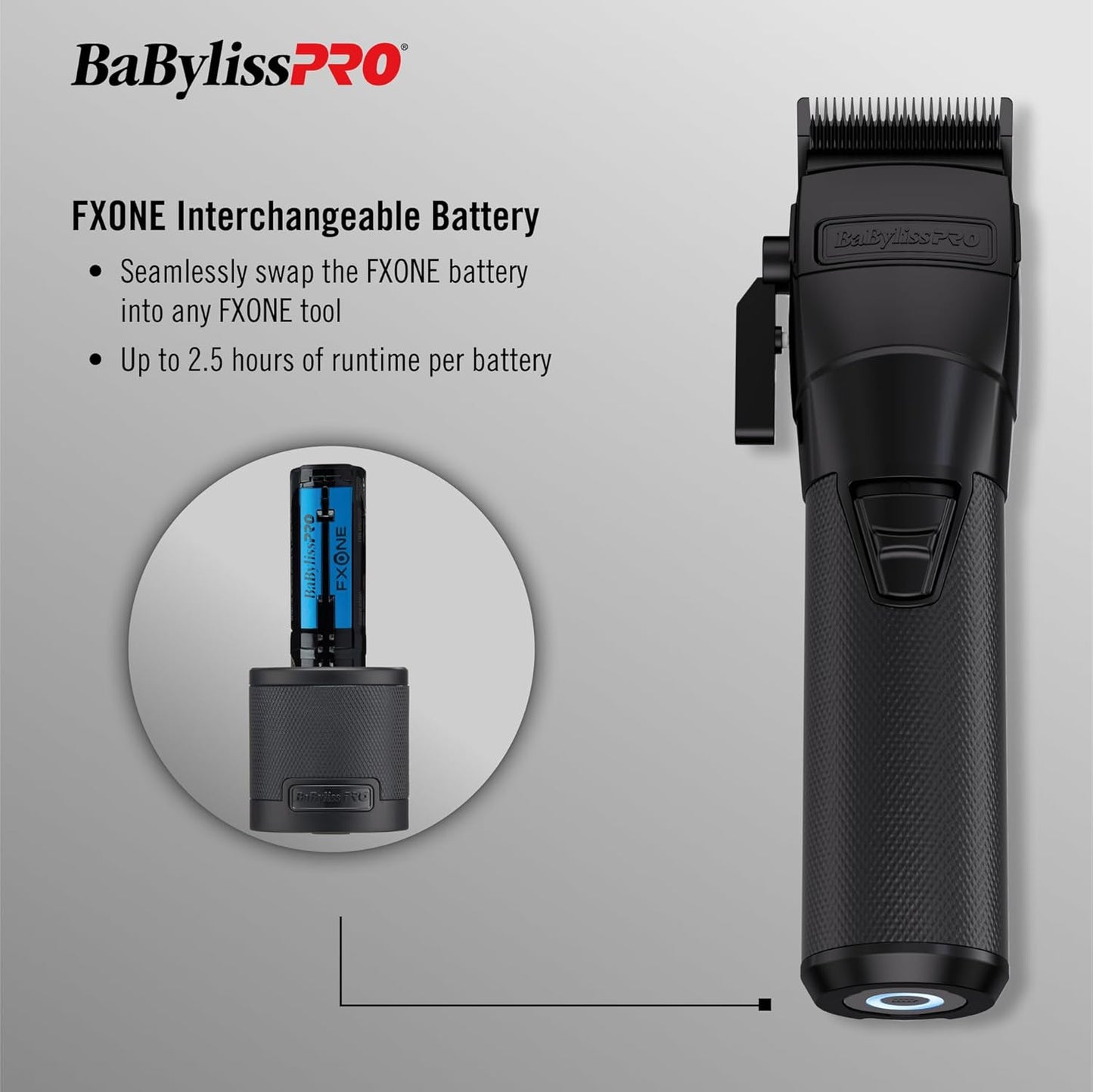 BaBylissPRO® FXONE™ BLACKFX Clipper