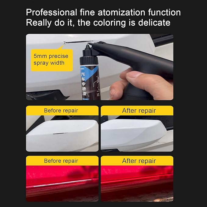 Clog-Free Airbrush Gun – Cordless Rechargeable Spray Gun