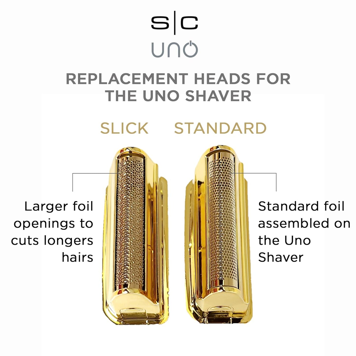 SC/Gamma+ Uno Mini-Sized Travel Cordless Mens Single Foil Shaver, Micro-USB Rechargeable for Shorter Facial Stubble