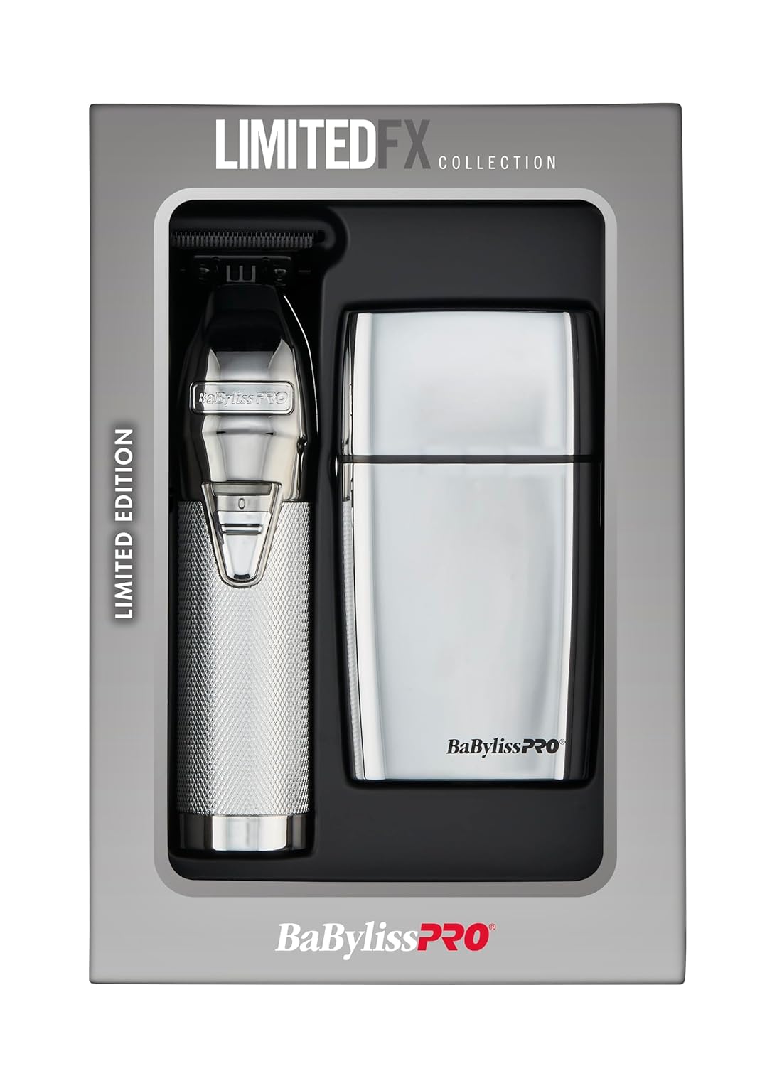 BaBylissPRO® LimitedFX Gold Trimmer and Double-Foil Shaver Set