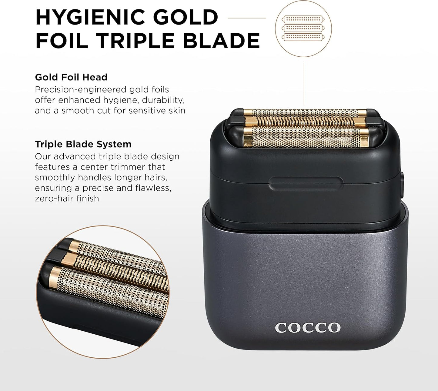 Cocco Impacto Micro Wet-to- Dry Foil Shaver
